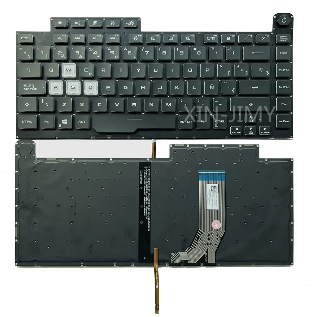 

G531 Spanish/Latin RGB Backlit Keyboard For ASUS ROG Strix G531G G53GD G531GT G531GU G531GW G531GV G512 G512LV G512LU G512LI/LW