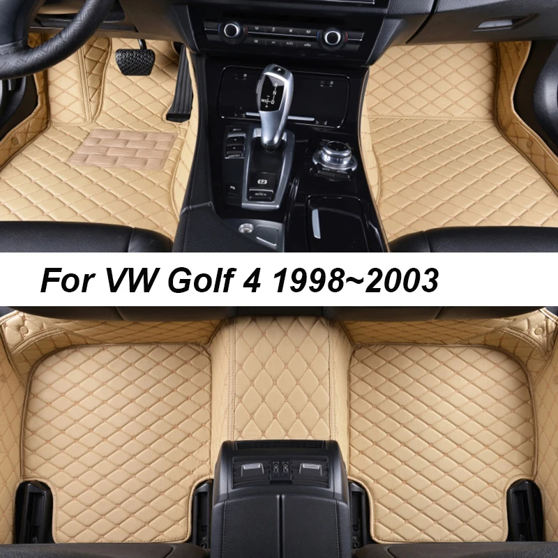 Car Floor Mats For VW Golf 4 MK4 1998~2003 DropShipping Center Auto  Interior Accessories Leather Carpets Rugs Foot Pads - AliExpress