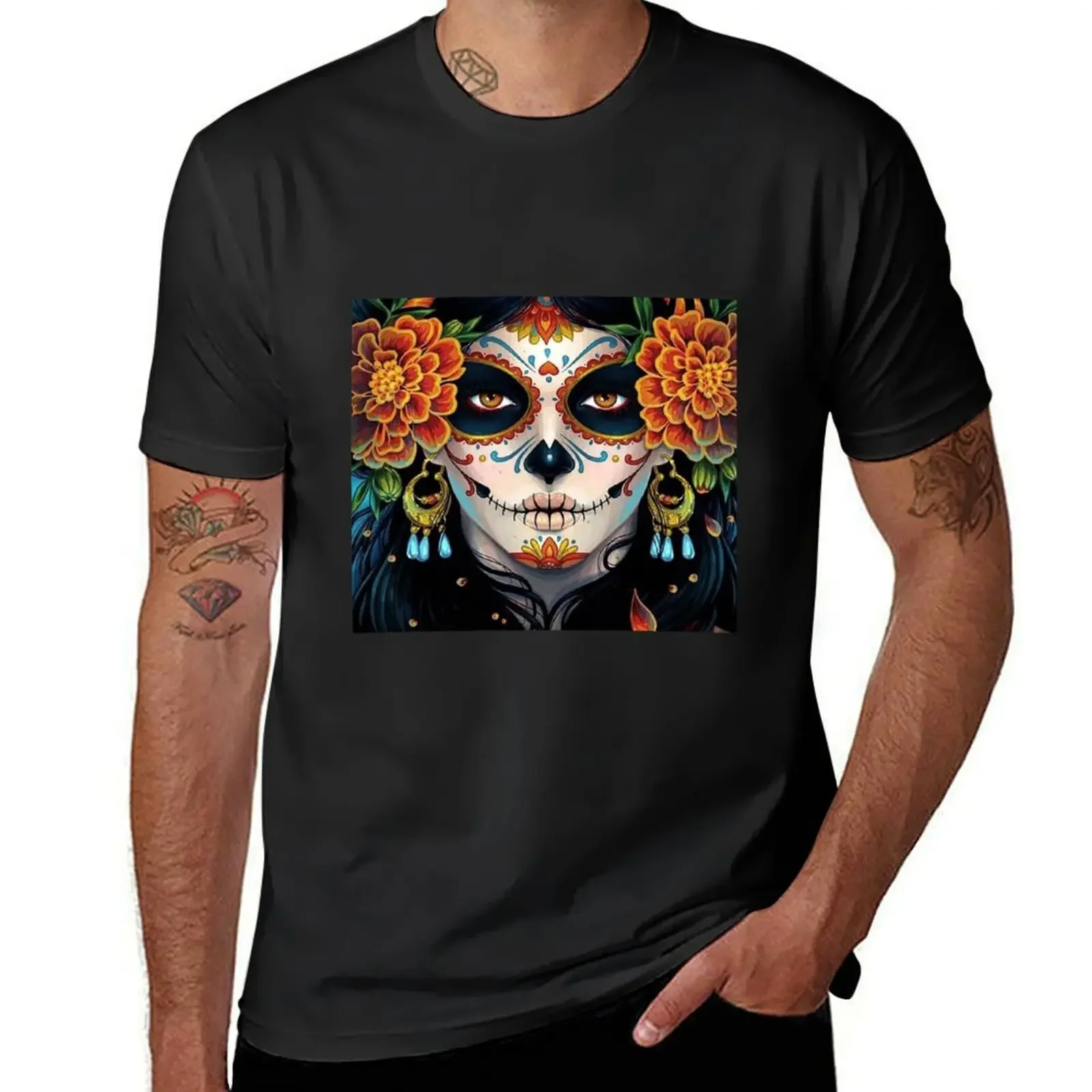 

Muerte Spirit T-shirt sweat tops mens t shirt