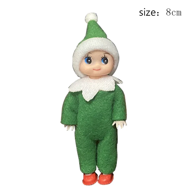 2025 Merry Christmas Elf Dolls Christmas Decorations For Home Xmas Ornaments Gift Navidad Party Supplies Noel Happy New Year