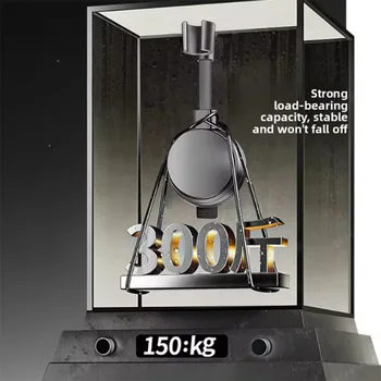 ที่วางฝักบัวแบบสุญญากาศ 360 องศา ไม่ต้องเจาะ ติดผนัง ปรับระดับได้ สำหรับหัวฝักบัวแบบมือถือ ใช้ในห้องน้ำ 2