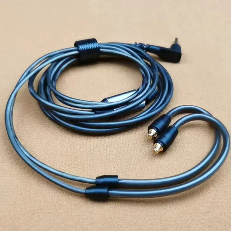 New high quality Soft upgrade cable For Sennheiser IE300 IE900 IE600 3.5mm stereo 2.5mm/4.4mm Balanced Earphone cable
