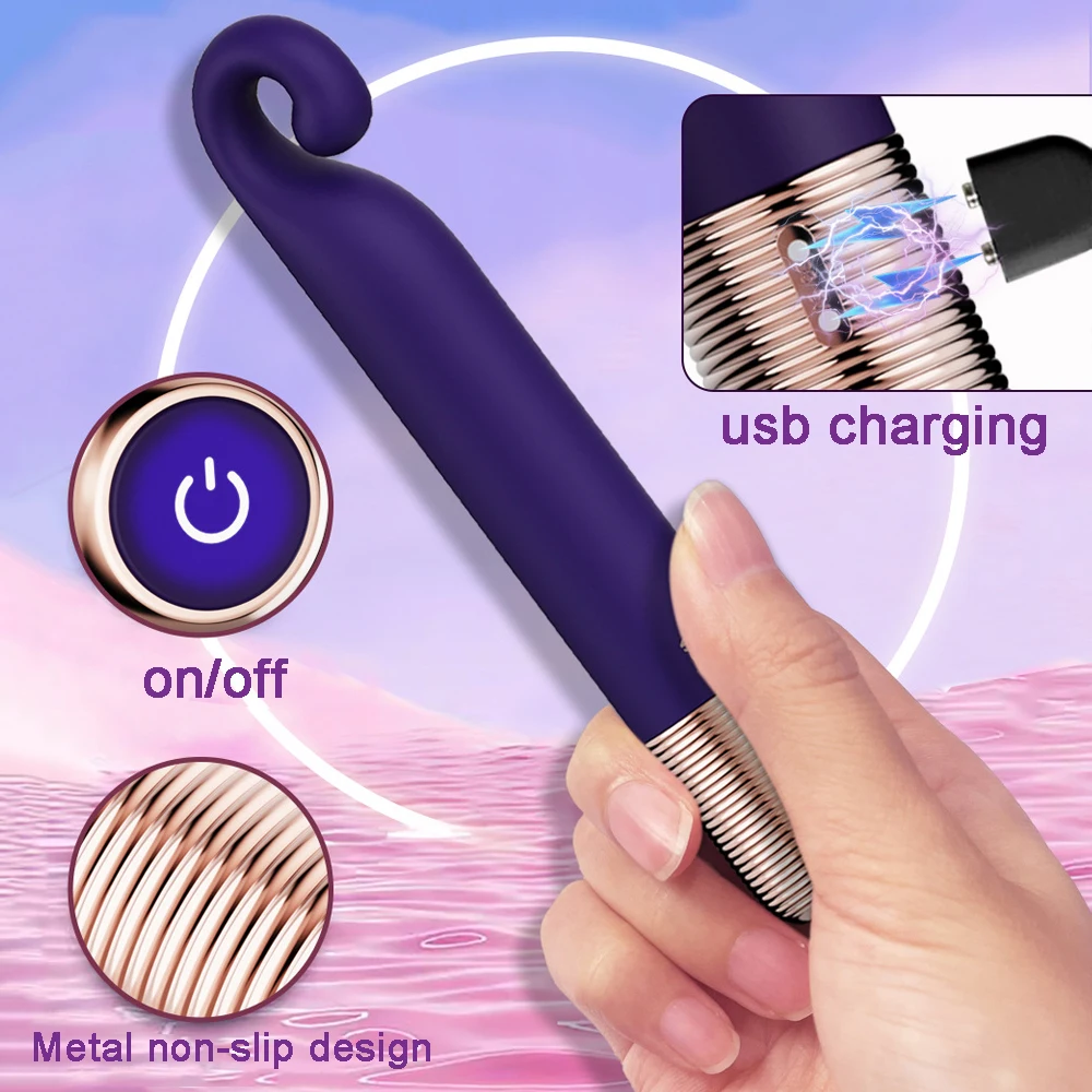Vibratore del punto G per principianti per le donne Stimolatore del clitoride del capezzolo Vibrazioni a forma di dito Dildo Stimolatore del clitoride Giocattoli del sesso per_voghion.com