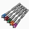 5 in 1 Magnetic Screwdriver Bit Set Hex Phillips Screw Driver 1/4 Inch Hex Shank Drywall Electric Drill Power Tool Accessories 1