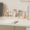 UFORU Cosmetics storage box Home dressing table desktop large capacity multi-functional skin care products compartment shelf 2