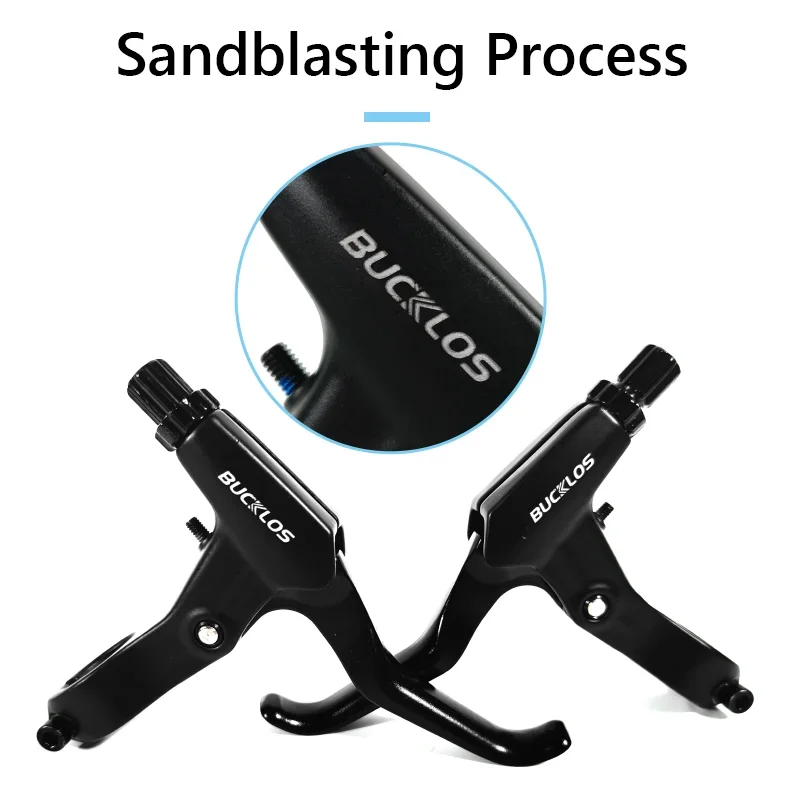 MTB Bicycle Front Rear Caliper Lever Rotors Set Line Pulling Mountain Road Bike