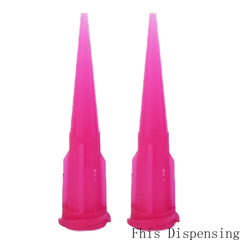 

100pcs/pk 20G Opaque Plastic Conical Fluid Epoxy Resin Smoothflow Tapered Needle Glue Dispensing Tips
