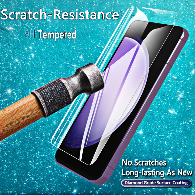 Premium Tempered Glass Screen Protector - Ultra-Clear, Case-Friendly, Anti-Scratch, Fingerprint Resistant