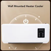 Wall Mounted Air Conditioner Easy To Operate Low Noise Portable Efficient Space Saving Wall Hanging Heater Cooler for Bathroom 4