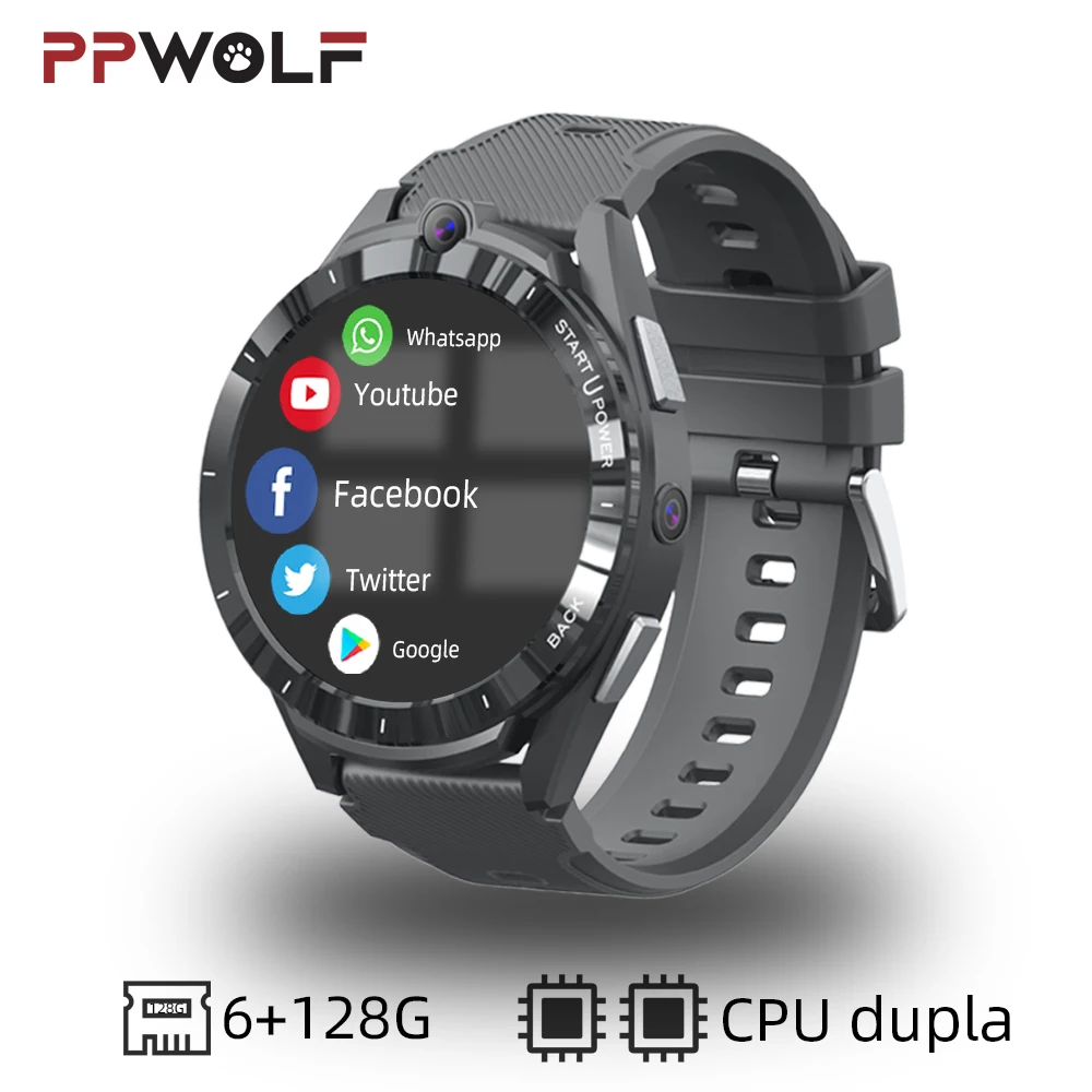 Smartwatch Suporte Google Play, Relógio Inteligente 4G, Aplicativo de  download, Câmera dupla Android, 1,99 , Tela de toque completa, LTE, GPS,  WiFi, Novo - AliExpress