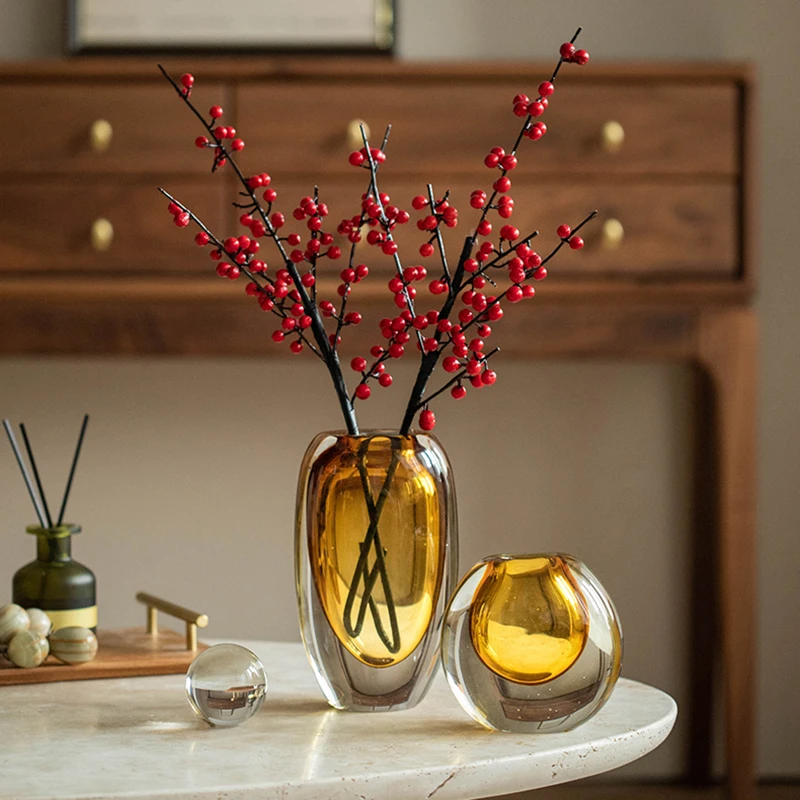 

Modern Transparen Vase Transparentation Jar Hydroponie Pots Plants Indoor Flowers Wed Decor Vaso Decorativo Room Sculpturs