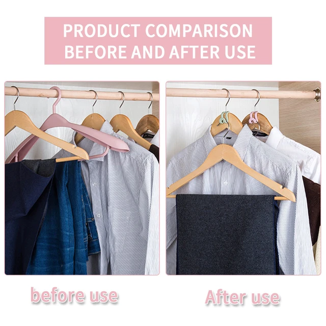 Storage Wardrobe Clothing Hanger Hangers  Plastic Racks Wardrobe Clothes  Hanger - Hangers - Aliexpress