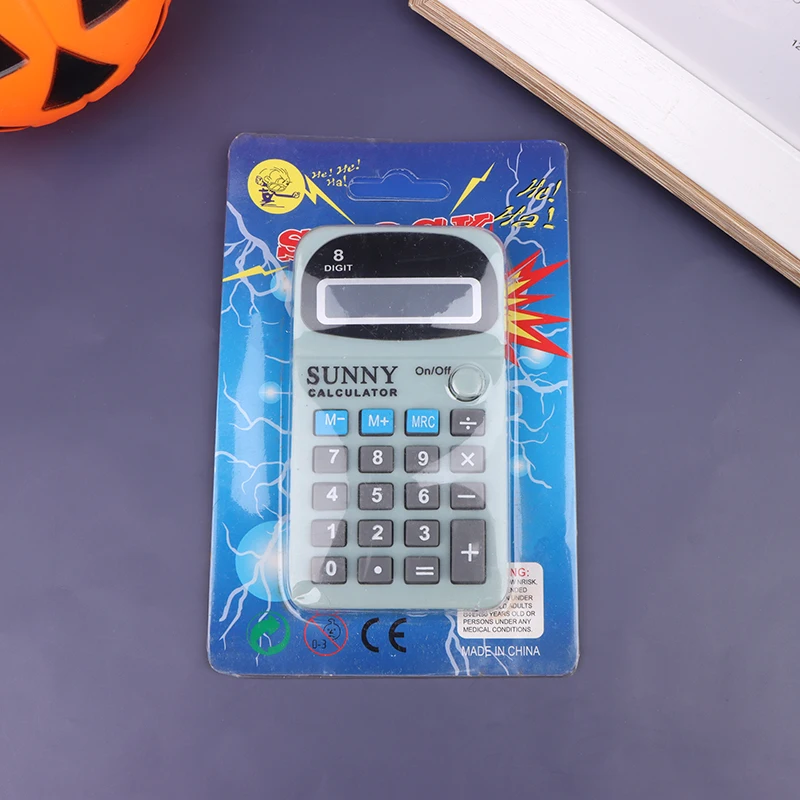 

Electric Prank Toys Fake Calculator Model Electric Tricky Toy Tricky Funny Gadget For Holiday Halloween Birthday Parties