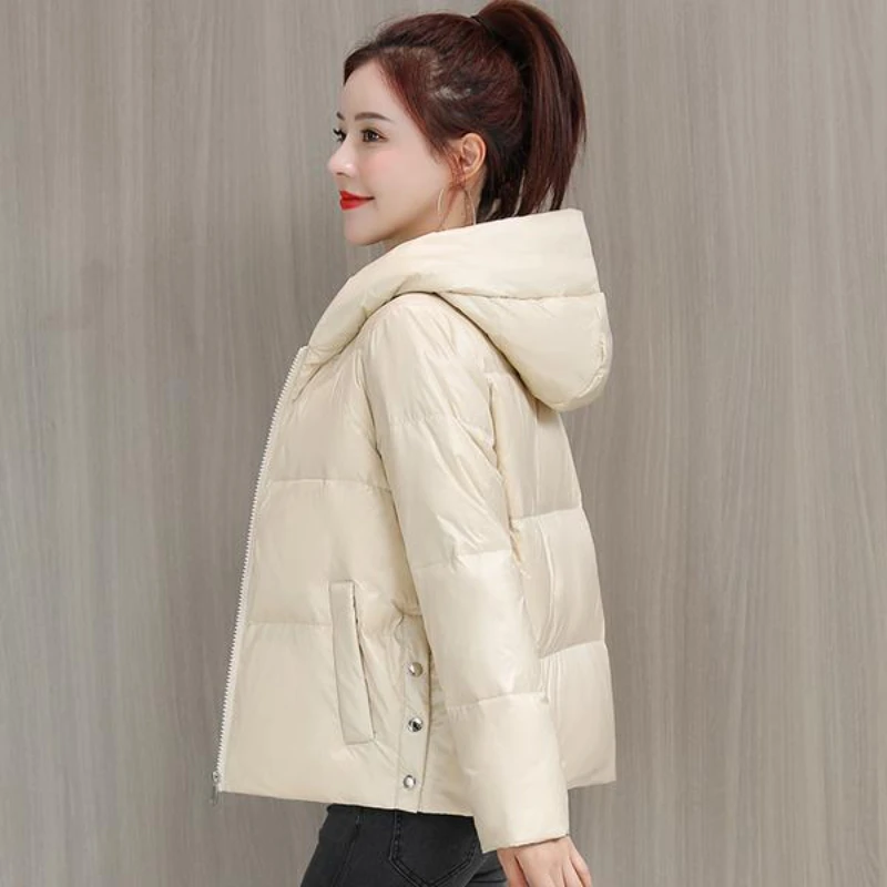 

Winter Jacket Women's Warm Women Coats Padded Clothes Female Hooded Parkas Thick Cotton Coat Ladies Outwear G398