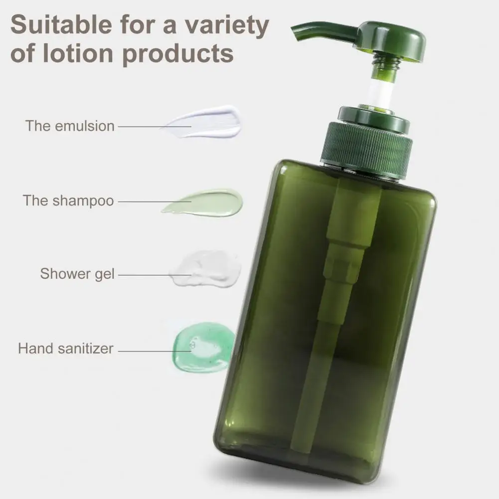 Useful Shampoo Dispenser Press Foaming Soap Dispenser Portable Trip Organizer Hair Container Foaming Soap