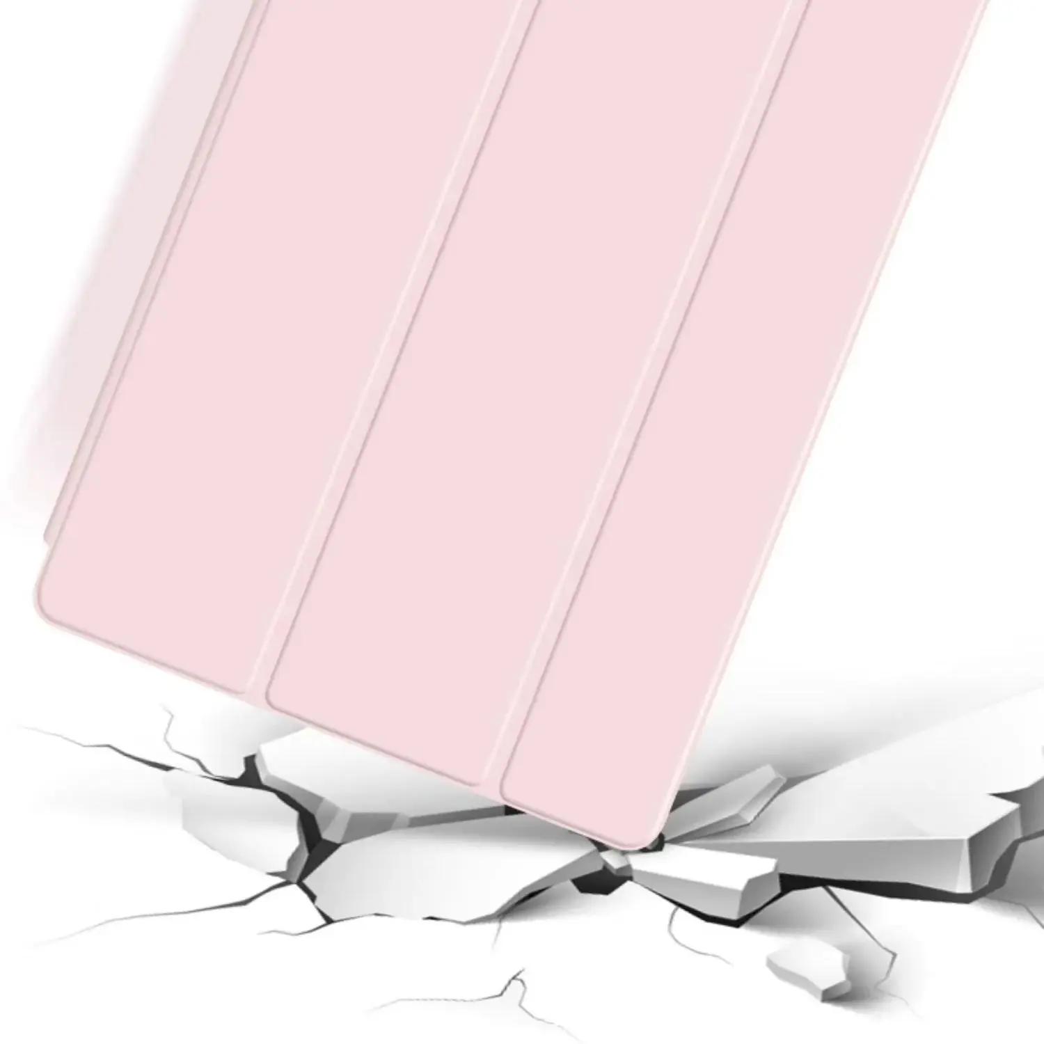 Enhanced Tri-Fold Magnetic Stand Tablet Cover