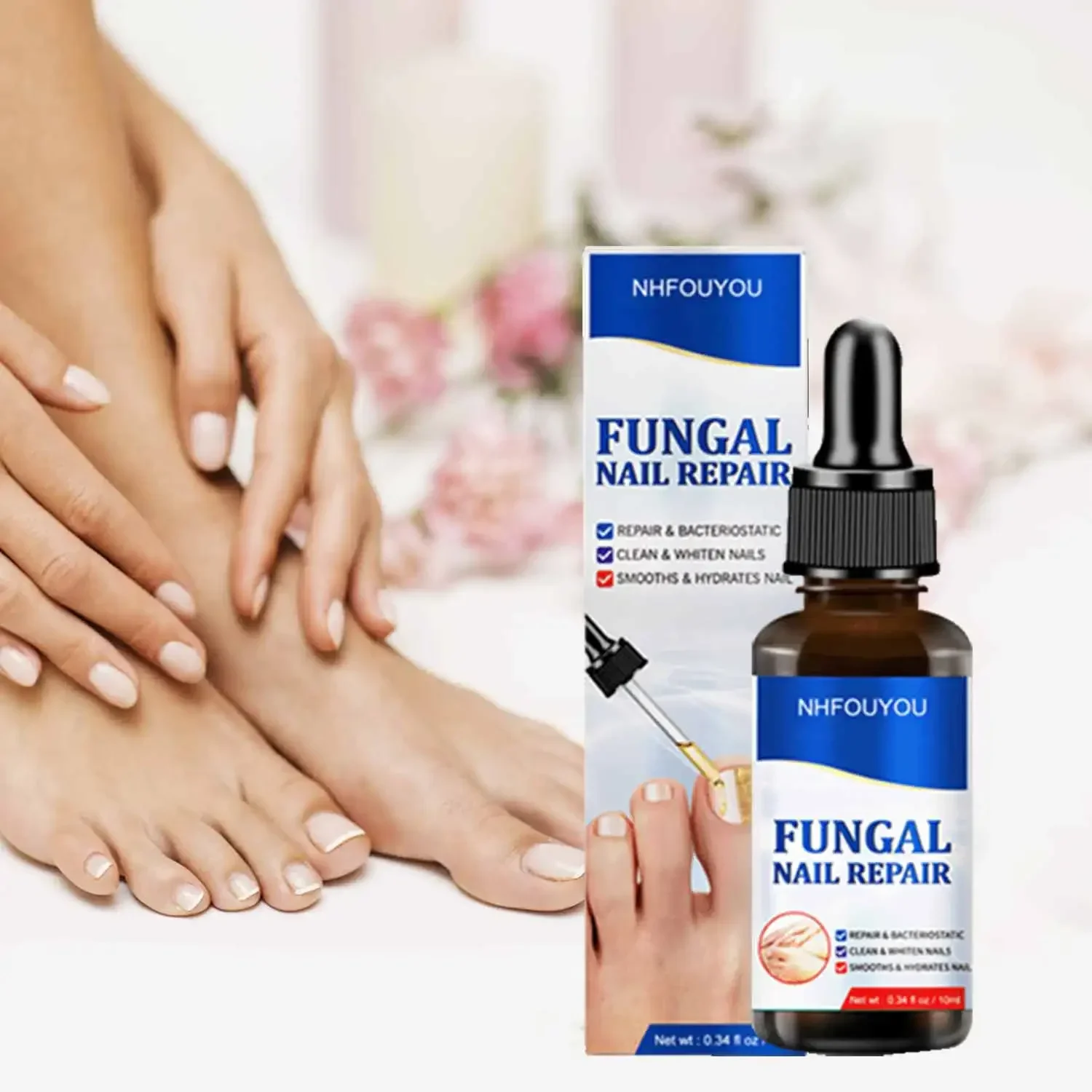 

Nail Fungus Treatment For Toenail Strength Nail Repair Renew Damaged Discolored Foot Toenails