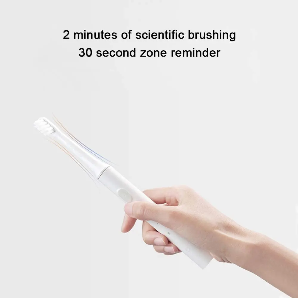 XIAOMI MIJIA Sonic Electric Toothbrush T100,battery life 30 day,16500RPM Vibration,USB Rechargeable IPX7 Waterproof Toothbrushes 4
