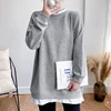 Spring And Autumn Cotton Maternity Clothes Cute Print  Clothes For Pregnan Sweatshirt For Nursing Mothers Breastfeeding Clothes 1