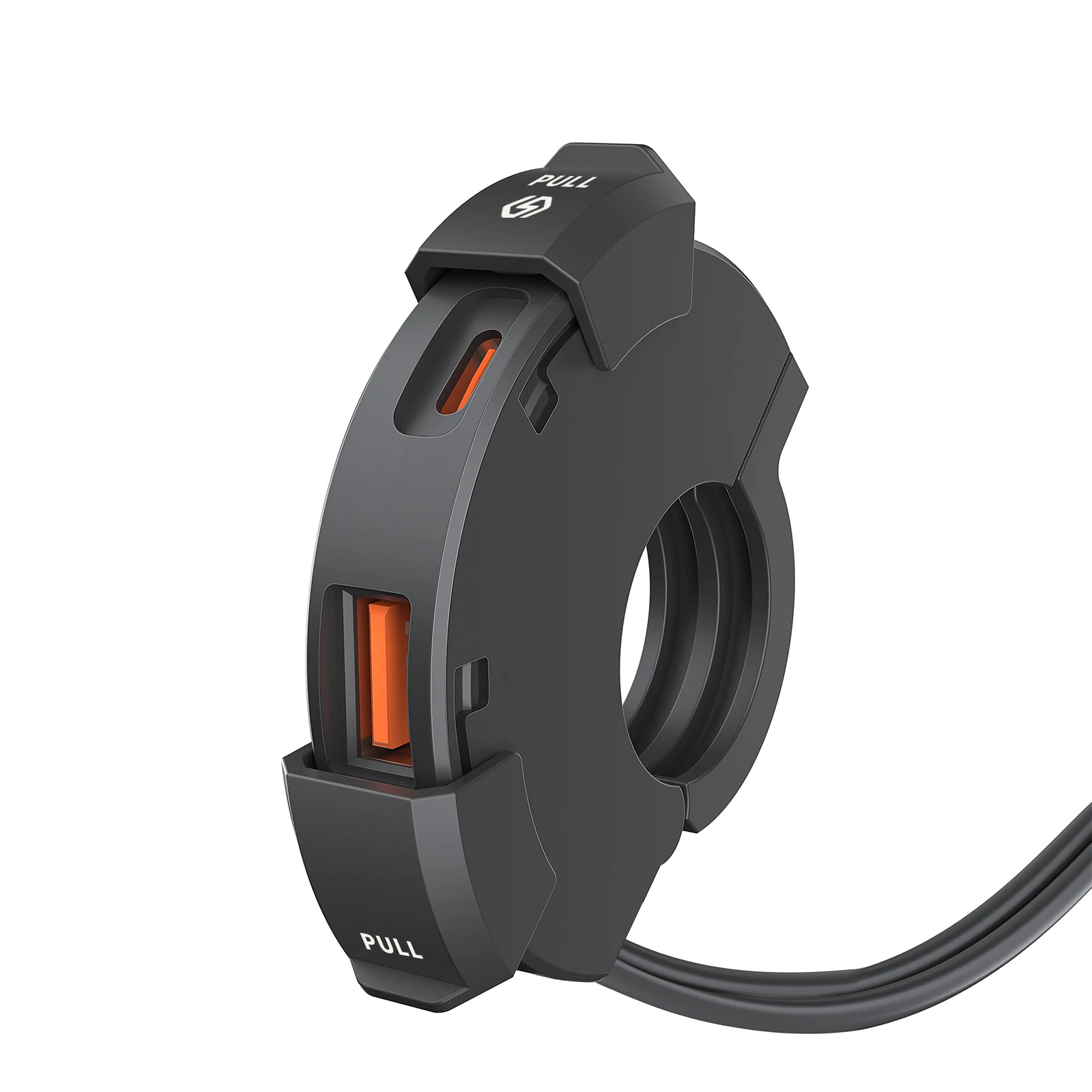 Mobile Phone Charger Motorcycle Handlebar USB Charger QC 3.0 Fast Charging 30W For Bike Moto Waterproof TYPE-C Charging Stand mobile phone charger