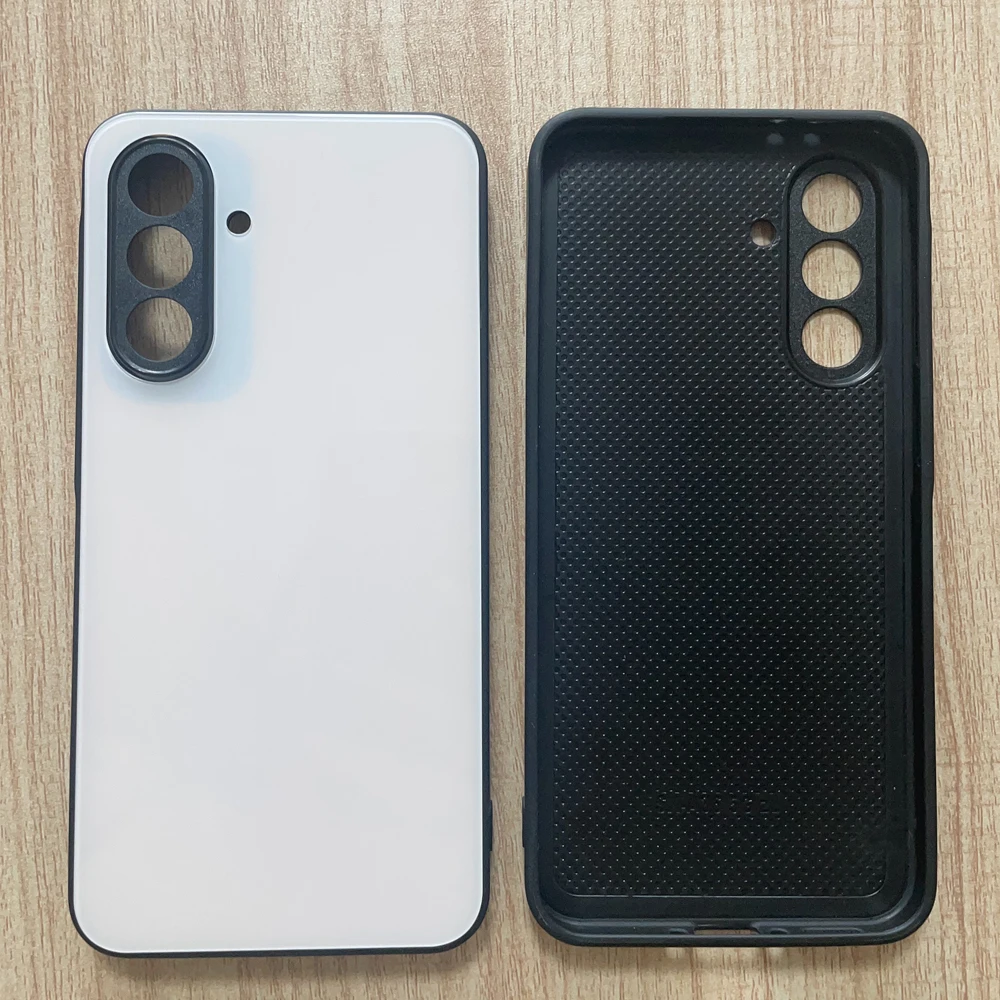 Enhanced TPU + Blank Tempered Glass for Sublimation Heat Transfer Mobile Phone Cases