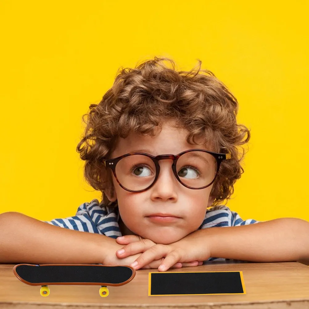 핑거보드용 24개 폼 그립 테이프 미끄럼 방지 핑거 스케이트보드 스티커 유연하고 탄력 있는 오래 지속되는 그립 테이프 용품