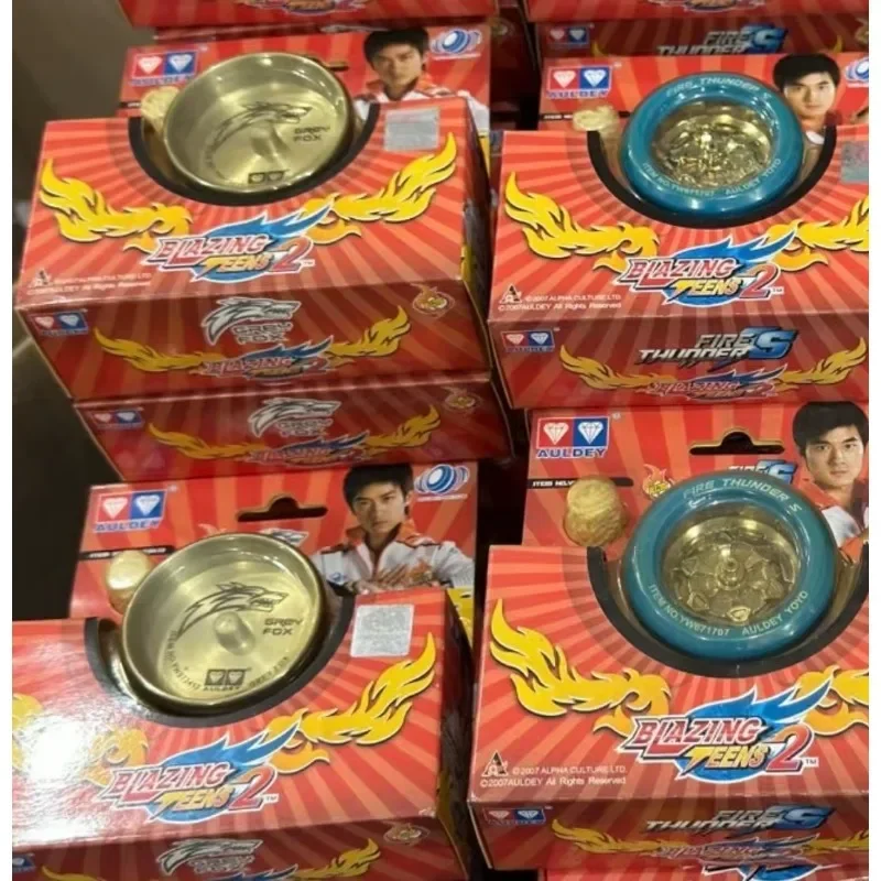 Collection Competition Toys AULDEY Blazing Teens 2 Yoyo Ball Toys Aluminium Alloy Yo-yo 73 Grey Fox / Dead Wind yoyo ball