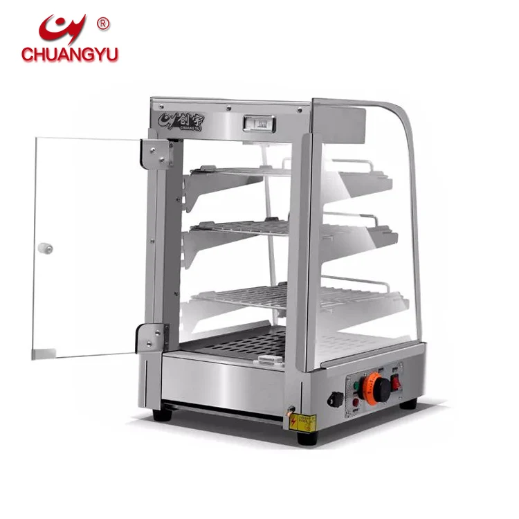 Food Warmer Cabinet Stainless Steel Food Display Warmer