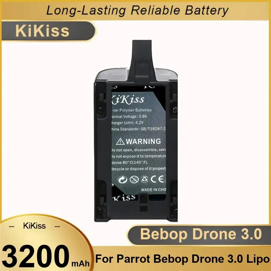 Batterie 3200mAh pour Drone Parrot Bebop 3.0 - Autonomie Longue Durée