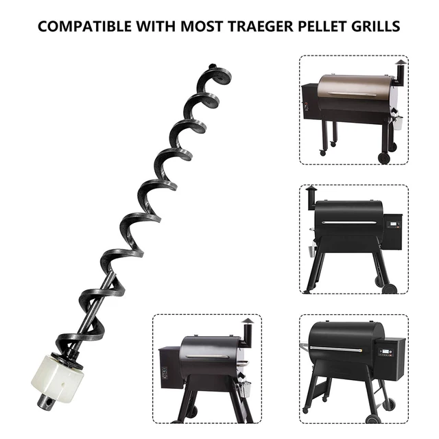 43 Cm -Es Közvetlen Gyújtócsöves Tengely Csavar És A Csigacsiszoló Készlet Kompatibilis Legtöbb Traeger Pelletrácskal (17 18) - Image 4