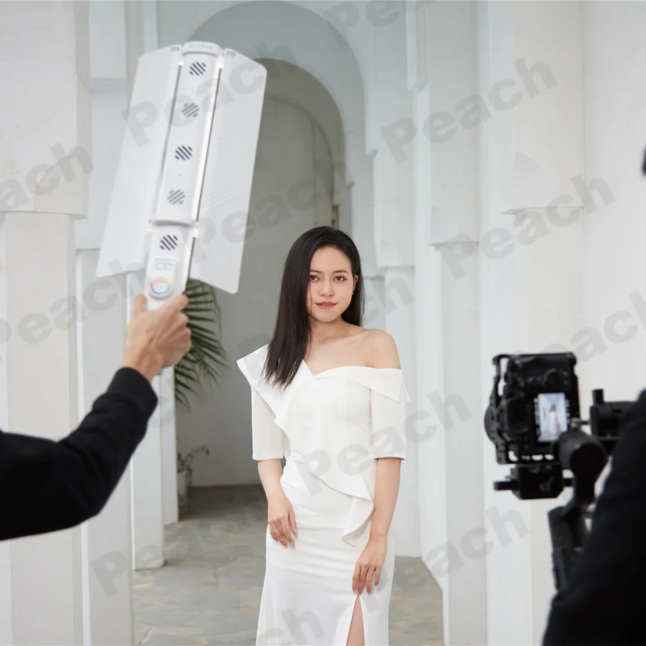 Godox 화이트 버전 RGB LED 라이트 스틱, 스튜디오 비디오 녹화용, LC1000Bi, LC1000R, 2500-8500K