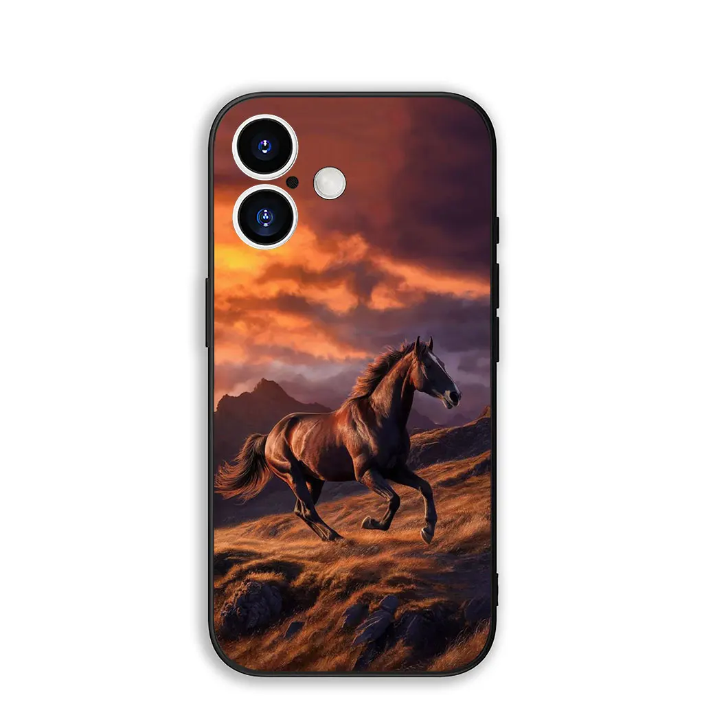 Running Wild and Free Horse Protective Phone Case Cover