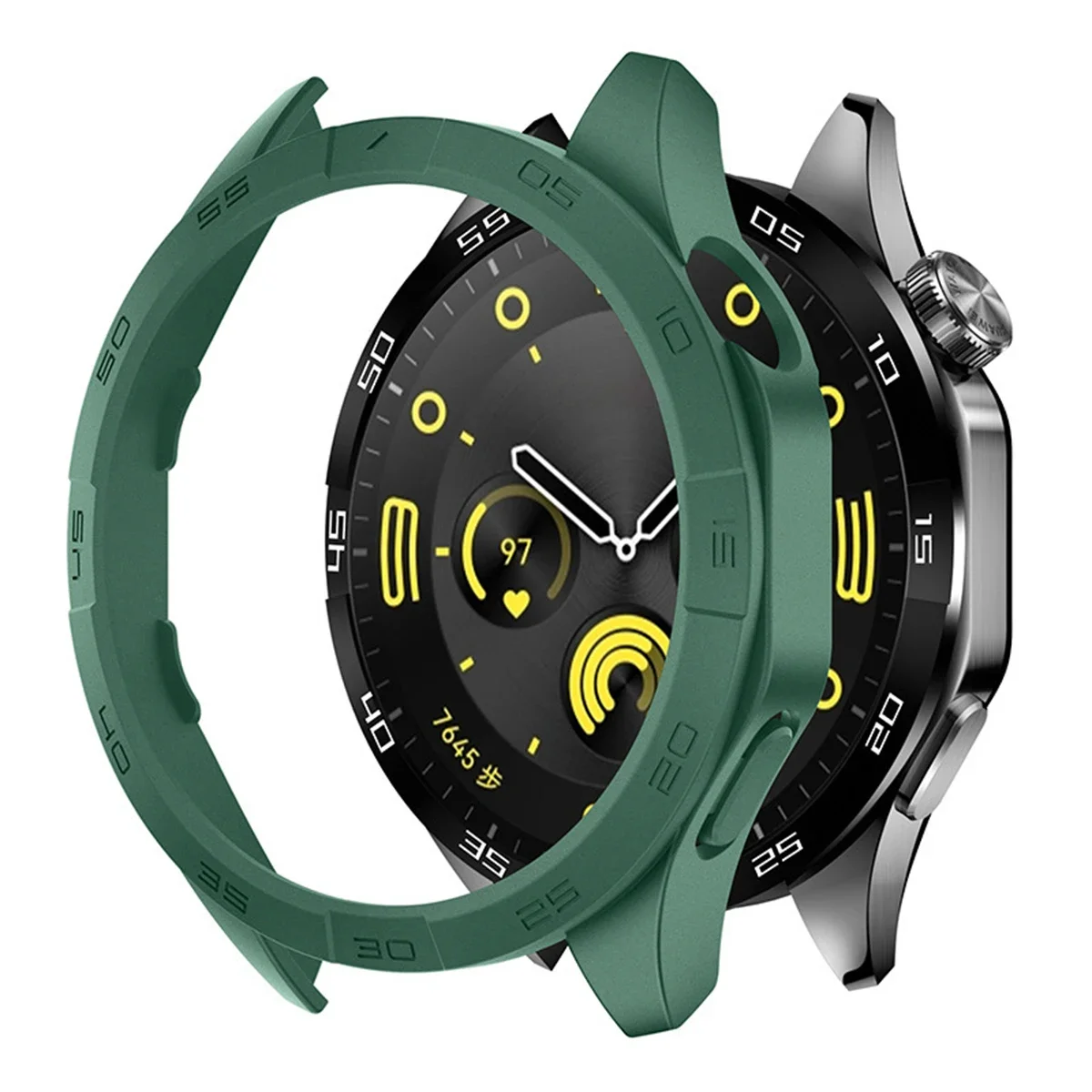 Sleek Protective Hard Bumper Case for Huawei Watch GT 4 (46mm) - Unisex Accessory