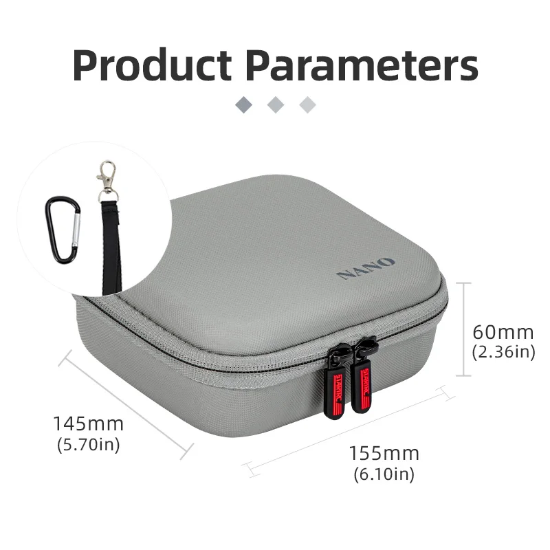 Étui De Transport Protecteur Pour DJI Osmo Nano – Coque Rigide Waterproof, Intérieur Doublé - 11