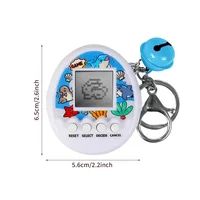 Jouets électroniques pour animaux de compagnie, Machine virtuelle pour animaux de compagnie, jouets numériques pour enfants, Machine de jeu à écran Pixel, jouets pour enfants 6