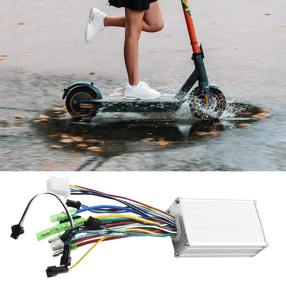 Description Picture 3 of item36V/48V 350W Brushless Controller Square Wave Folding Bike Outdoors Road Riding Electric Scooter Accessories E-scooter