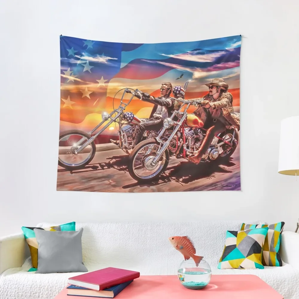 Easy Rider Tapestry Home Decorators Room Decore Arazzo Estetico