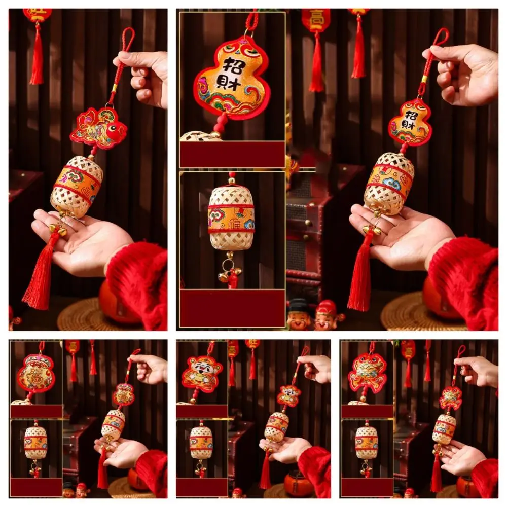 Traditional New Year Hanging Bonsai Pendant Reusable Exquisite Spring Festival Pendant Creative with Tassel