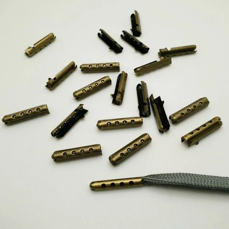 Lote de 50 unidades de cabezales de para reparación de zapatos, repuesto de puntas de encaje de zapatos, Clip de cuerda, abrazadera de cola AliExpress
