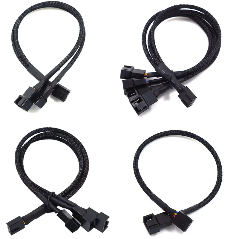 Tanio 4 Pin wentylator Pwm kabel 1 do