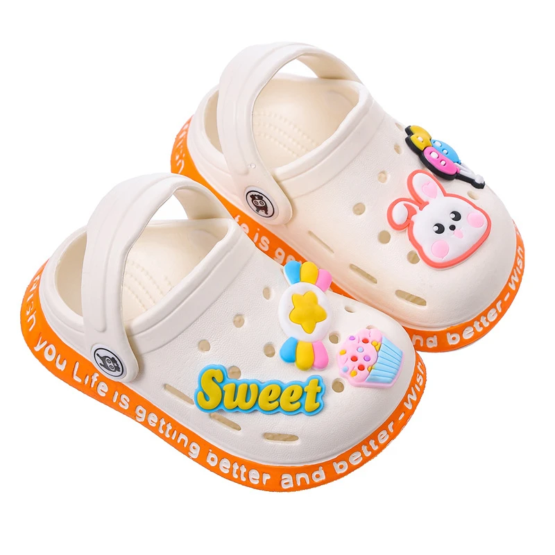 Sandali e pantofole per bambini Cartoon Soft Sole antiscivolo scarpe per bambini scarpe da casa per interni per ragazze sandali per ragazzi scarpe per bambini