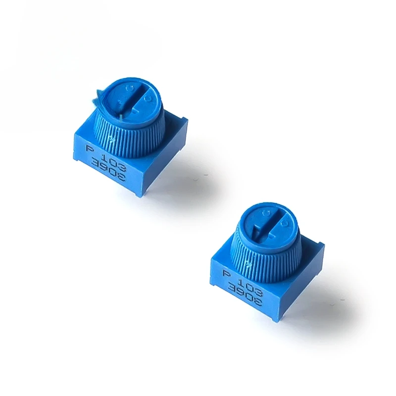 1PCS 3386P-1-103 Top Adjustment with Hat 10K Precision Adjustable Potentiometer Direct Plug Environmental Protection