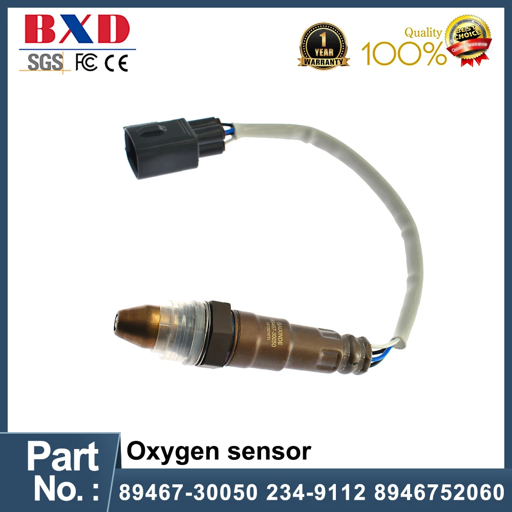 Upstream Oxygen Sensor 89467-30050 234-9112 8946752060 For Toyota Yaris 1.5L 2016 2017,Lexus GS350 GS450h 3.5L 2013-2015