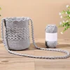3.52oz Colorful Shiny Thread, Colorful Shiny Thread, Medium Thick Thread, Knitted Sweaters, Vests, Cushions And Other Crafts 4
