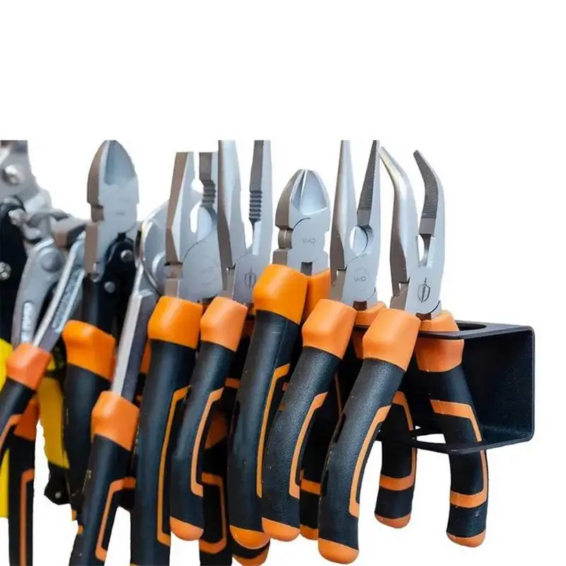Screw Organizer Wall Mount Screwdriver Storage Rack Manual Tools Holder Hammer Rack Pliers Hardware Tool Organizer