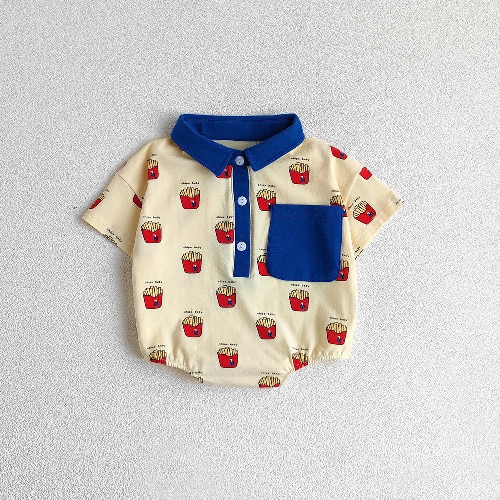 Summer Baby Clothes Toddler Girls Boys One Piece Bodysuit