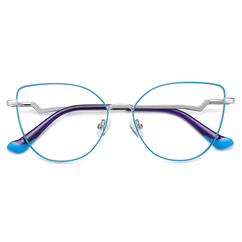 Anti Radiation Glasses Anti Blue Light Glasses Eyewear Frames Women Metal Spring Hinges