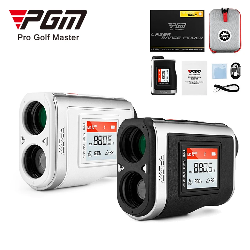 PGM with display Golf rangefinder lock flag vibration slope compensation HD 1300 yard laser hunting telescope