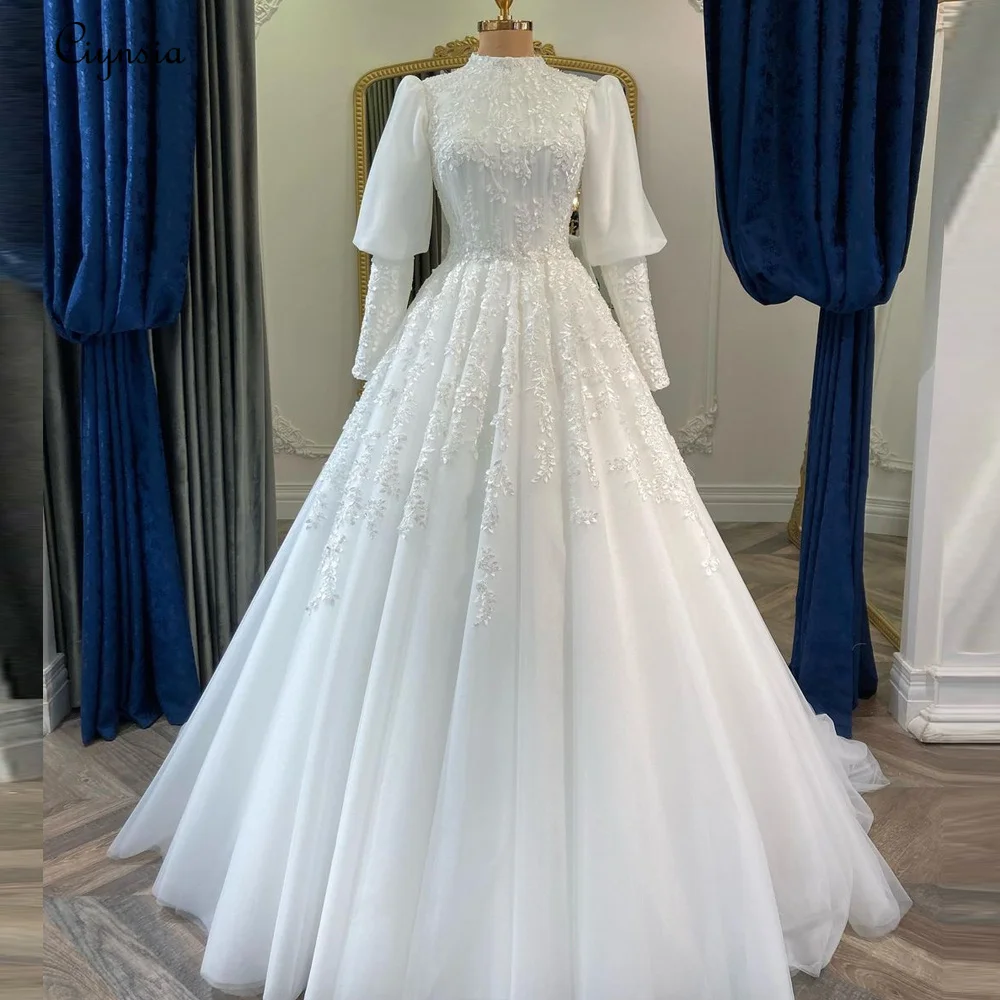 ciynsia-vestidos-de-casamento-com-contas-mu-ulmanas-manga-comprida