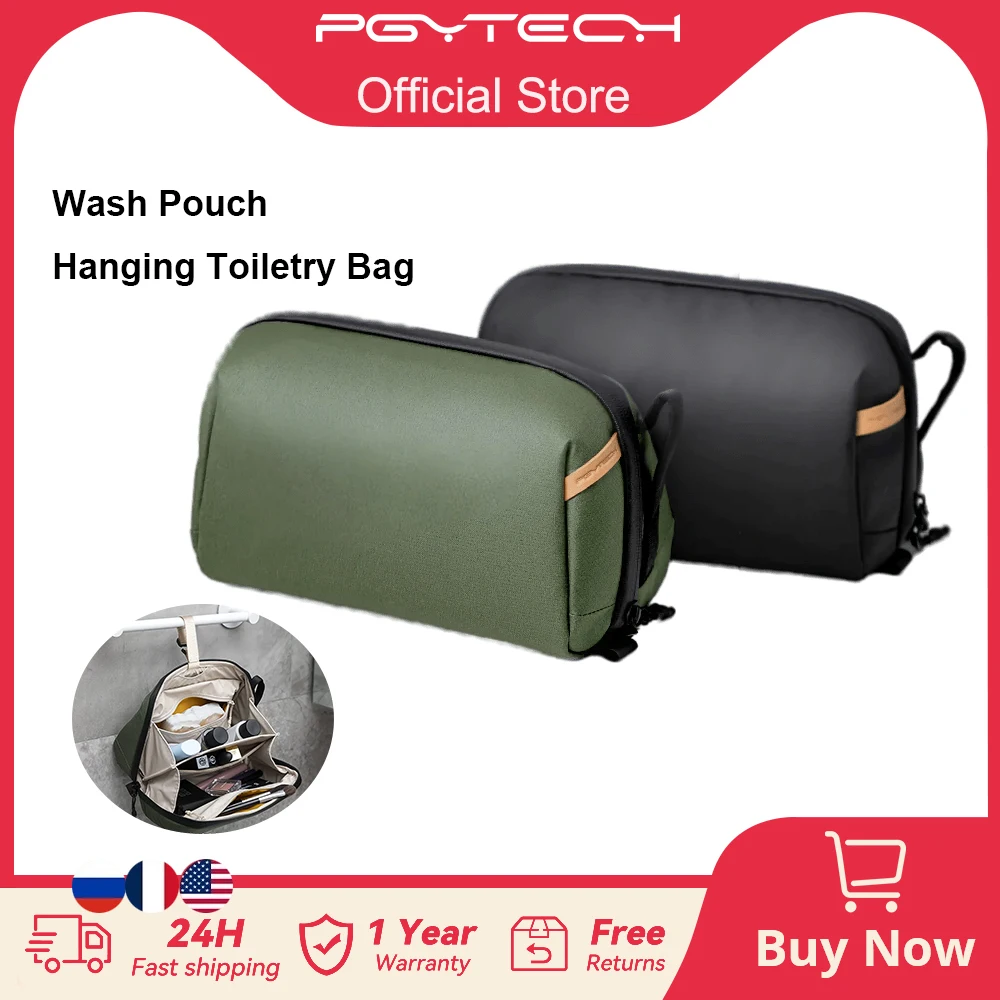 Pgytech-wash Pouch Hanging Toiletry Bolsa For Homem Kit Dopp Impermeável Travel Makeup Bolsa Organizador de Artigos de Higiene Pessoal e Cosméticos